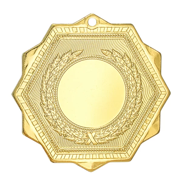 Реальное фото Медаль MZ 55-60/G (D-60 мм, D-25 мм, s-2,5 мм) от магазина СпортЕВ