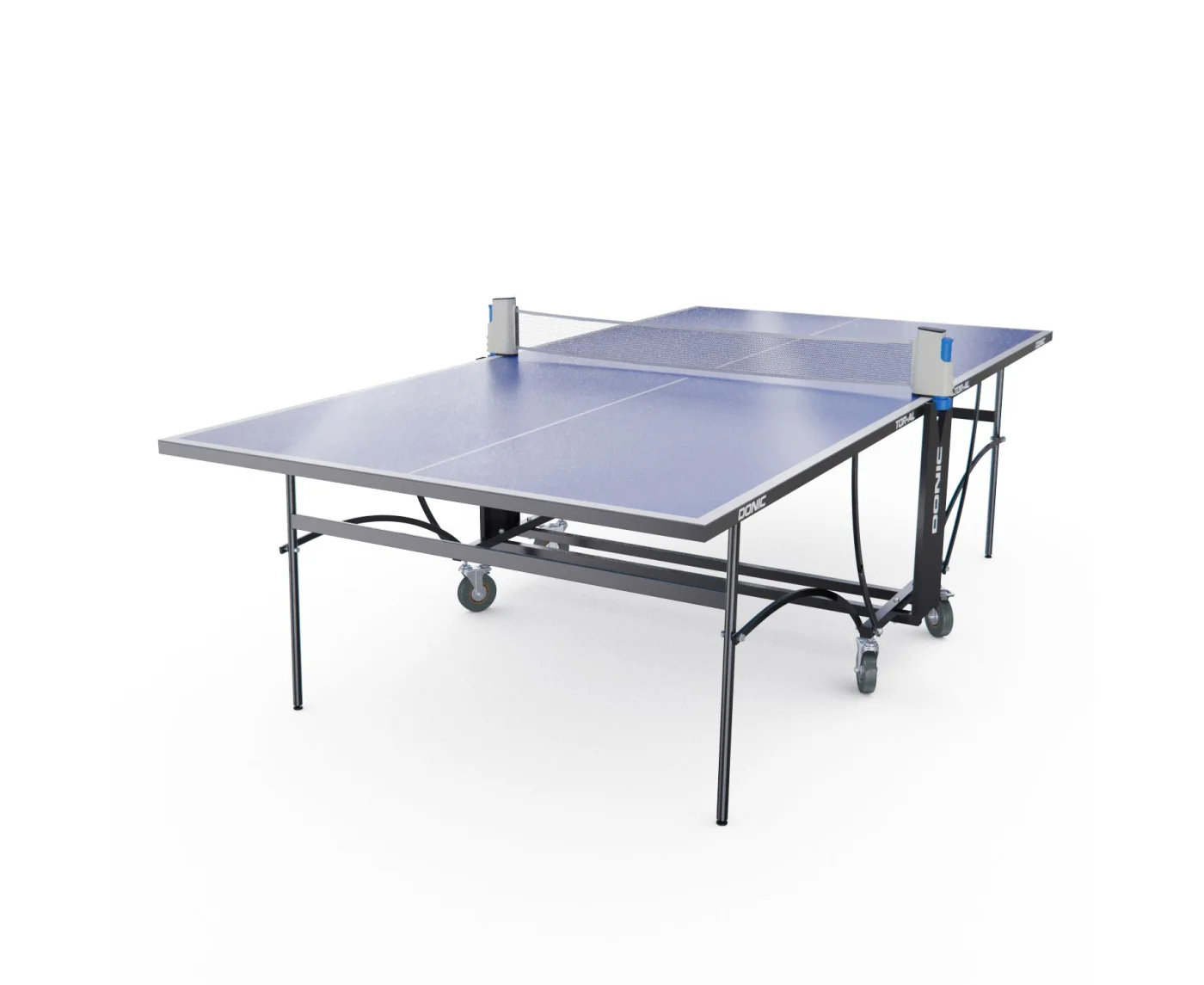 Реальное фото Теннисный стол DONIC Tornado-AL-Outdoor, 4 мм, синий (три коробки) TOR-AL от магазина Спортев