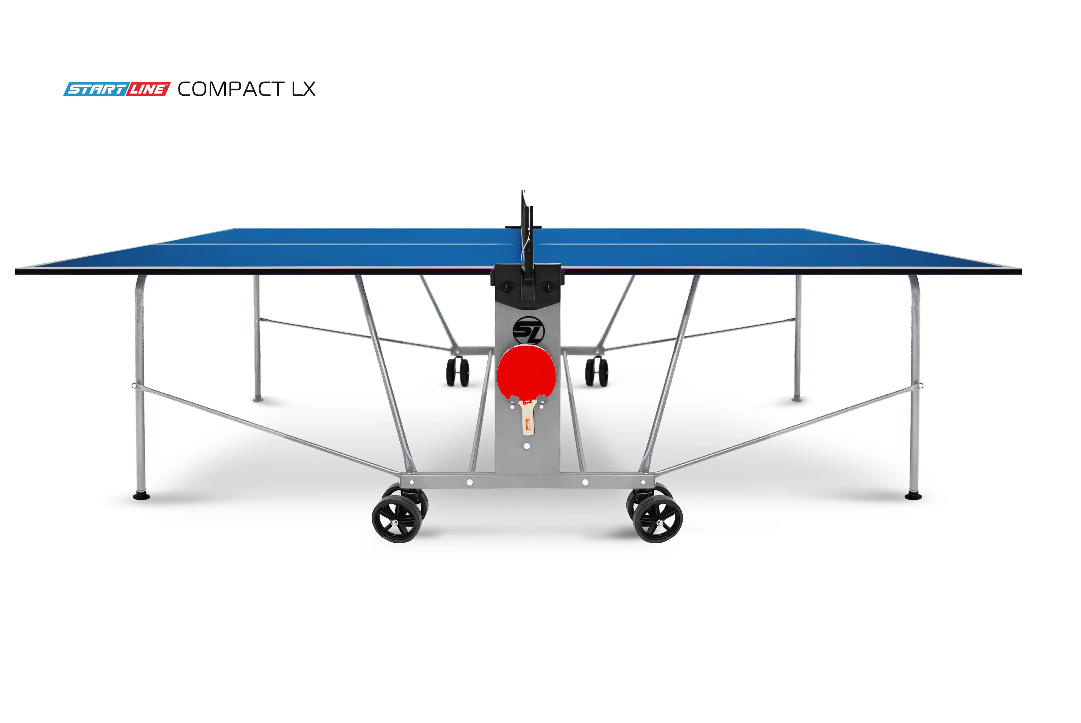 Реальное фото Стол теннисный Compact LX Синий NEW от магазина Спортев