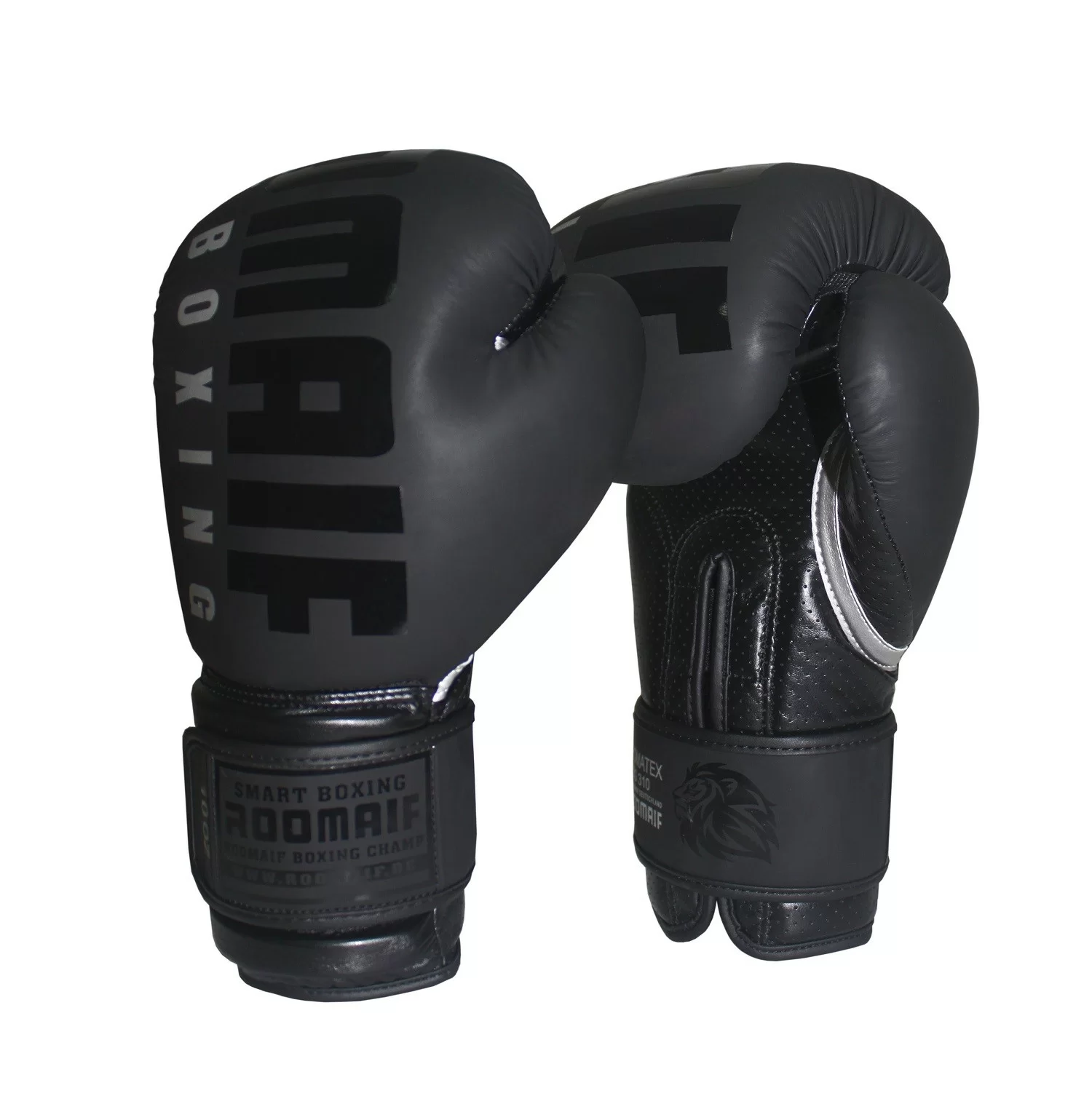 Реальное фото Перчатки боксерские Roomaif RBG-310 Dyex черный от магазина СпортЕВ
