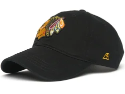 Бейсболка Chicago Blackhawks черная р.55-58 31686