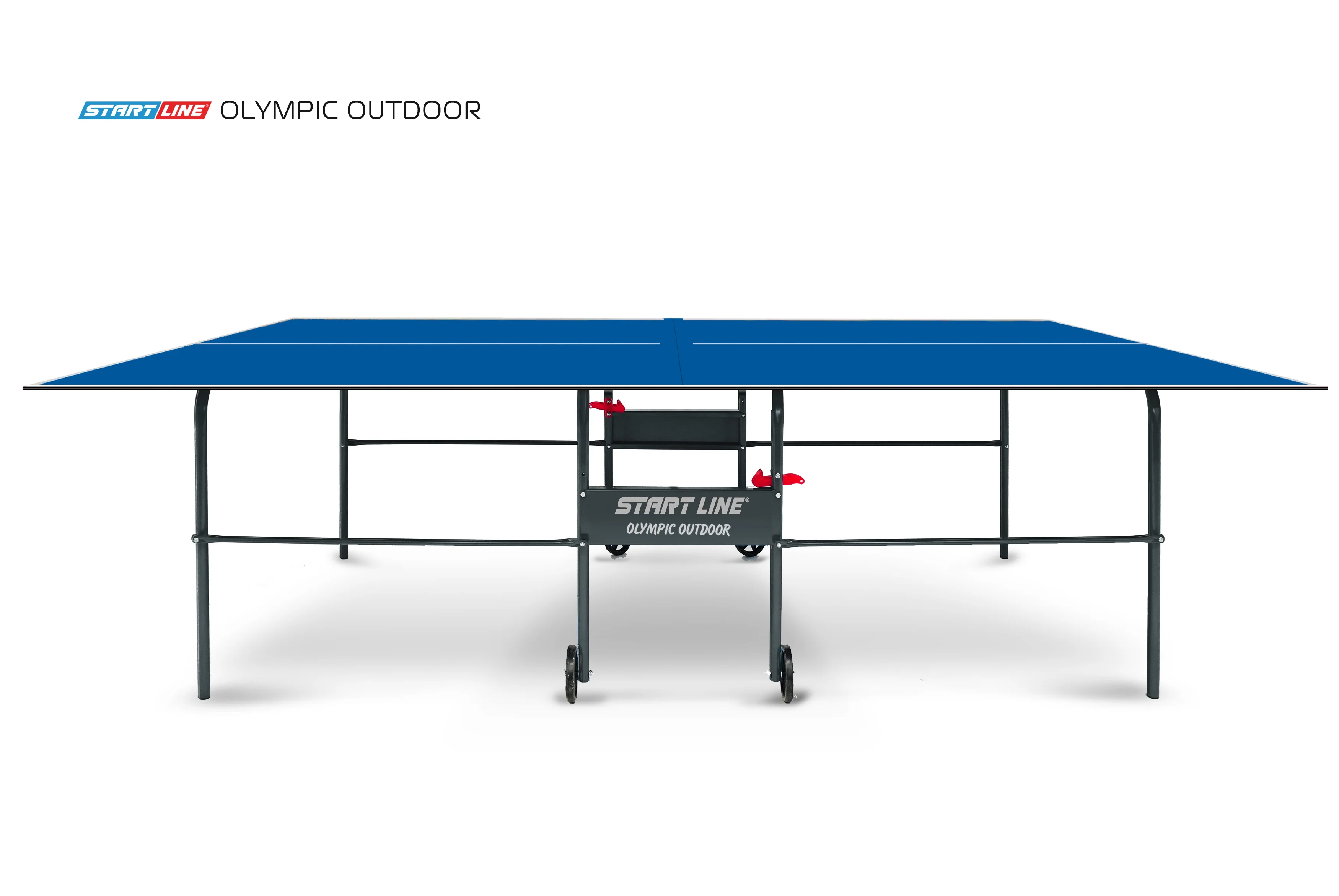 Реальное фото Стол теннисный Olympic Всепогодный Синий от магазина Спортев