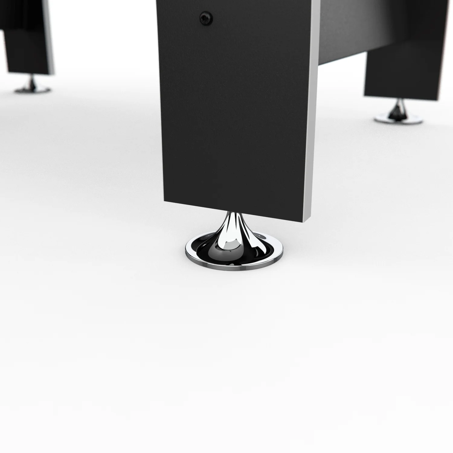 Реальное фото Игровой стол - аэрохоккей DFC PHANTOM 60" AT-250 от магазина Спортев