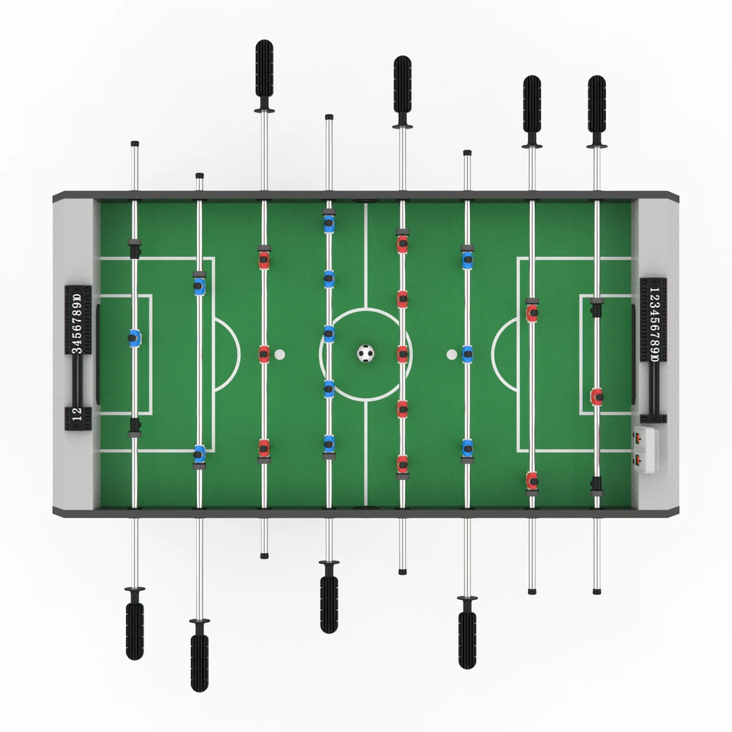 Реальное фото Игровой стол - футбол DFC Barcelona2 складная JG-ST-34803 от магазина Спортев