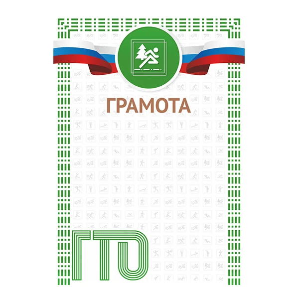 Реальное фото Грамота GTO 003/GN от магазина Спортев