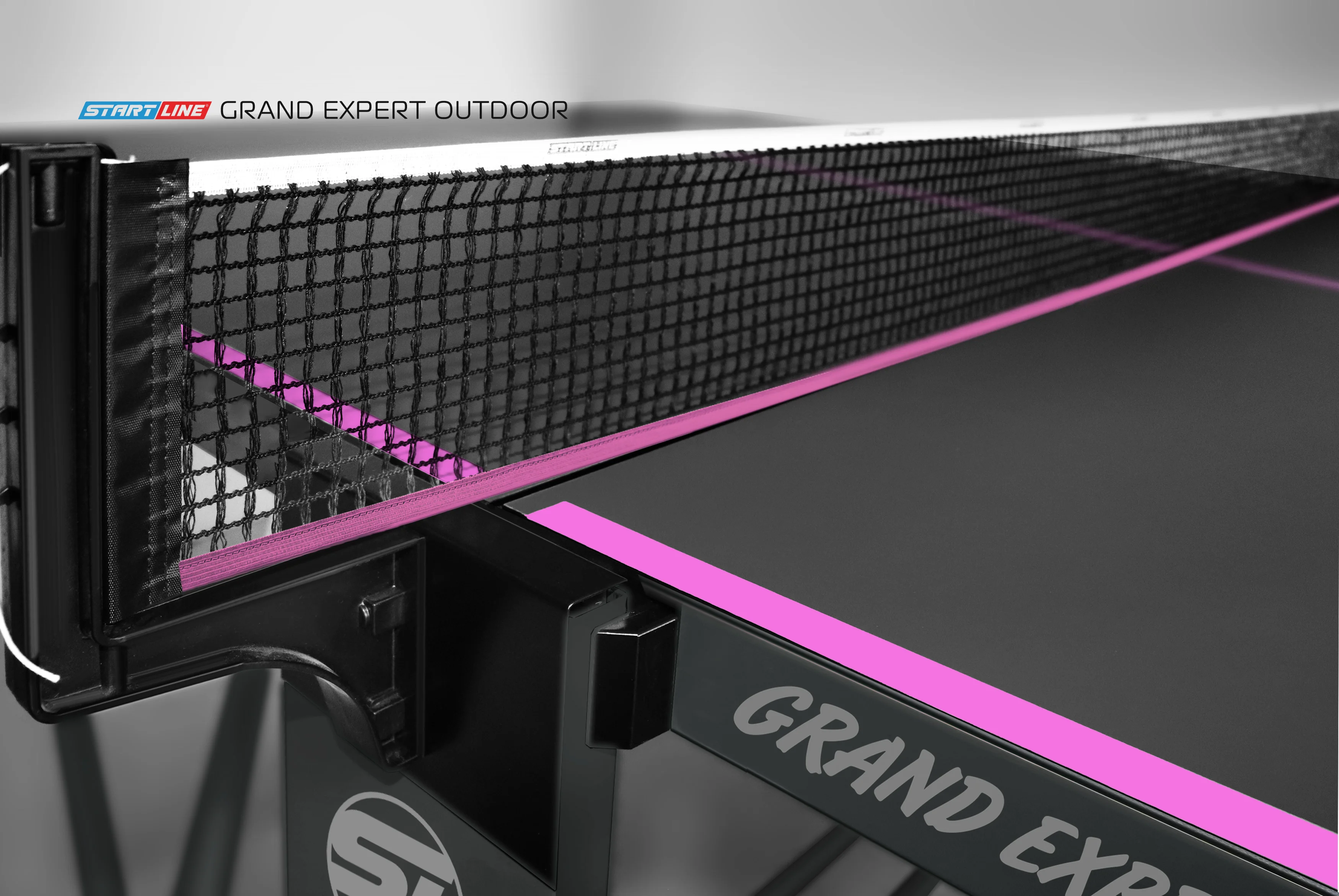 Реальное фото Стол теннисный GRAND EXPERT 6 Всепогодный Black от магазина Спортев