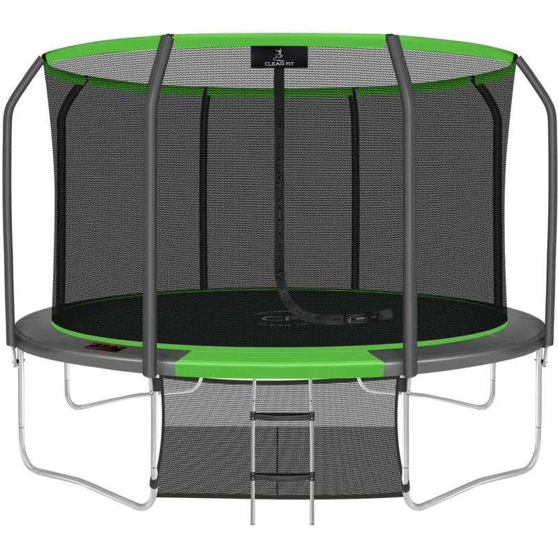 Реальное фото Каркасный батут Clear Fit GreenHop 12Ft от магазина Спортев