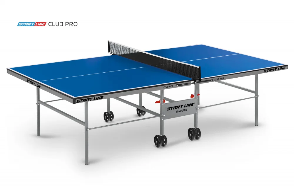 Реальное фото Стол теннисный Club-Pro Синий от магазина Спортев