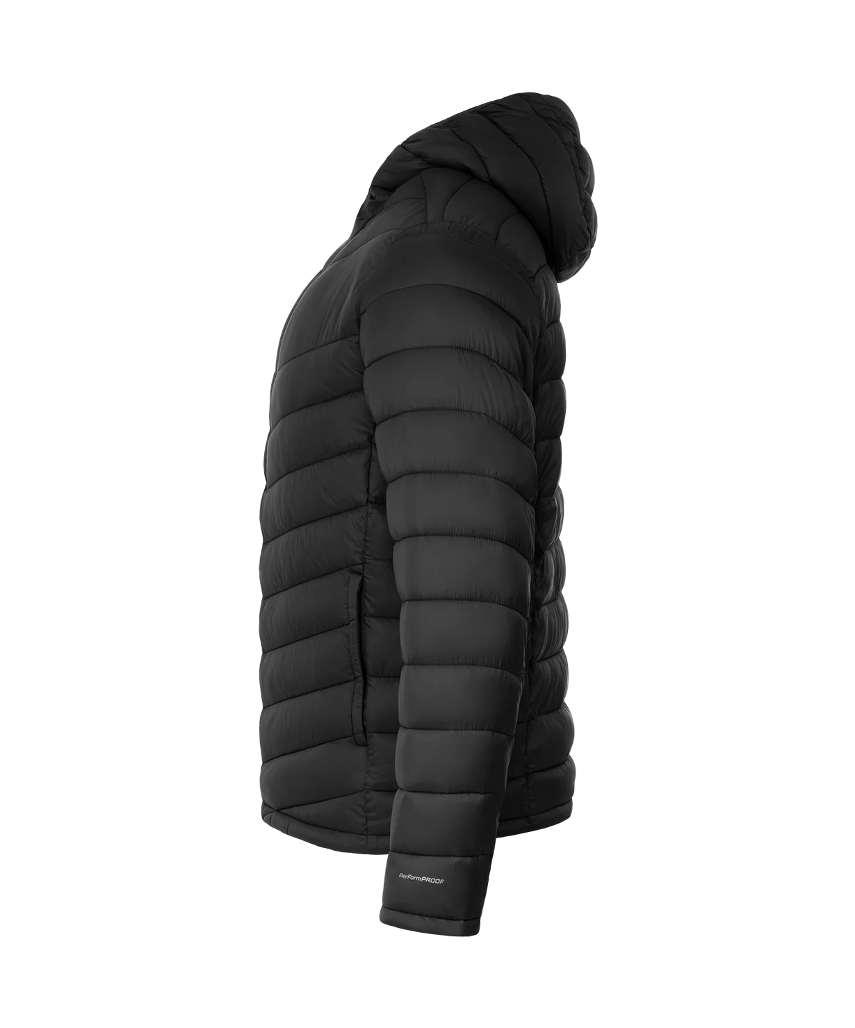 Реальное фото Куртка утепленная ESSENTIAL PerFormPROOF Light Padded Jacket, черный Jögel от магазина Спортев