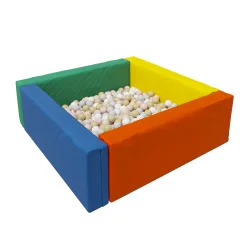 Сухой бассейн Romana «Лужайка» (стандартный), 300 шариков (Pastel mix) ДМФ-МК-06.13.00 (стандартный)