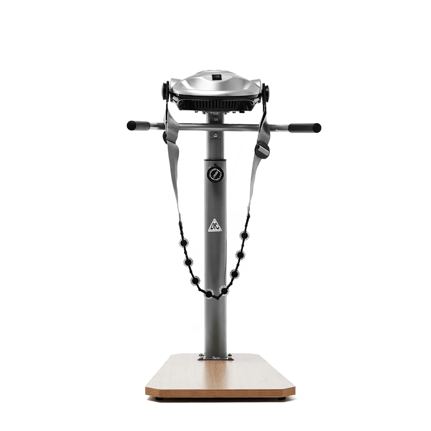 Реальное фото Вибромассажер DFC Vibro15 два ремня, поручень VM15H от магазина Спортев