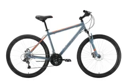 Велосипед Stark Outpost 26.1 D (2022) серо/оранжевый