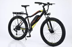 Электровелосипед Timetry D053 27.5" 9 скор. черный