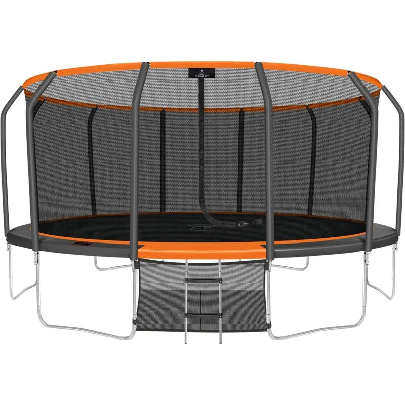Реальное фото Каркасный батут Clear Fit OrangeHop 16Ft от магазина Спортев