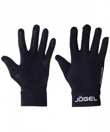 Реальное фото Перчатки игрока Jogel DIVISION PerFormHEAT Fieldplayer Gloves черный AW21 от магазина СпортЕВ