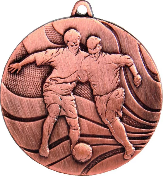 Реальное фото Медаль MMC 3650/В футбол (D-50 мм, s-2,5 мм) от магазина СпортЕВ