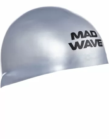 Реальное фото Шапочка для плавания Mad Wave D-Cap Fina Approved M M0537 01 2 17W от магазина СпортЕВ