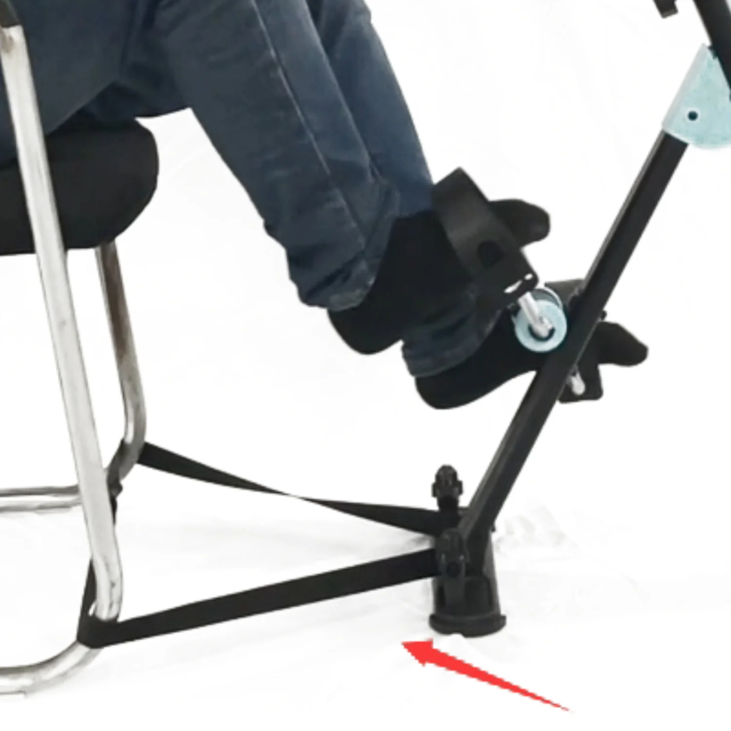 Реальное фото Велотренажер двойной DFC B812 dual bike от магазина Спортев