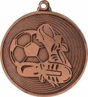 Реальное фото Медаль MMC 9750/В футбол (D-50 мм, s-2,5 мм) от магазина СпортЕВ