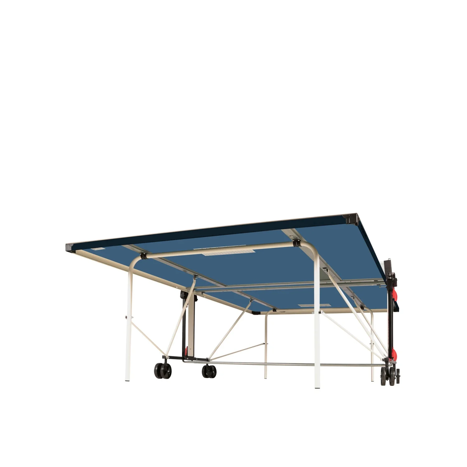 Реальное фото Теннисный стол DONIC INDOOR ROLLER FUN BLUE 19мм 230235-B от магазина Спортев