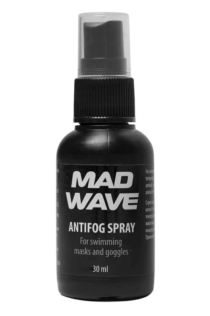 Реальное фото Антифог Mad Wave Antifog Spray 30мл transparent M0441 03 0 00W от магазина СпортЕВ