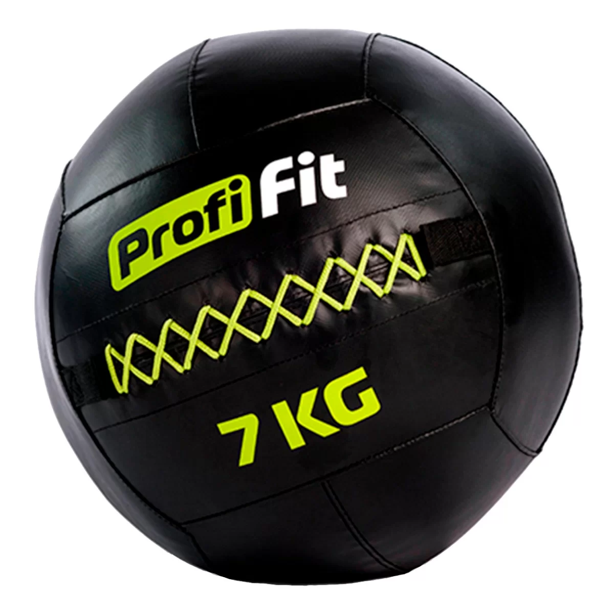 Реальное фото Медицинбол набивной (Wallball) PROFI-FIT 7 кг от магазина Спортев