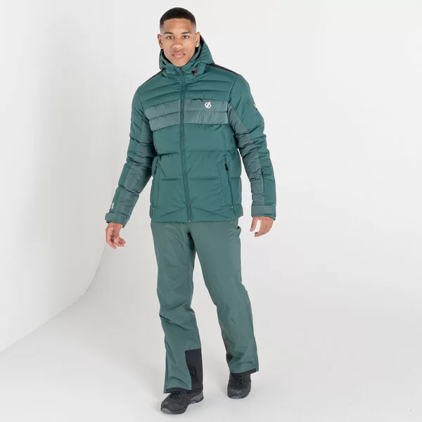 Реальное фото Куртка Denote Jacket (Цвет GAD, Зеленый) DMP464 от магазина СпортЕВ