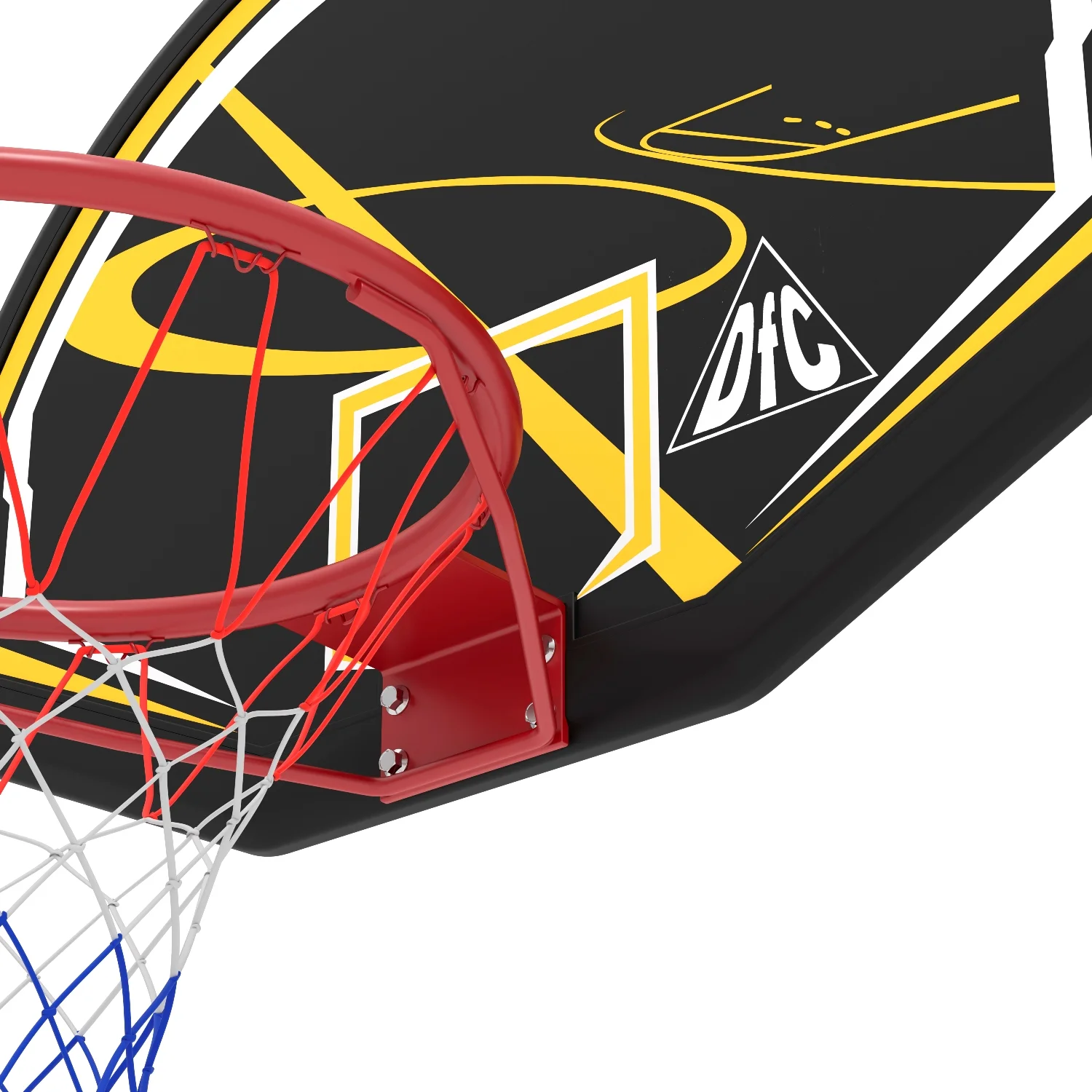 Реальное фото Баскетбольный щит DFC BOARD32C 80x60см полиэтилен от магазина Спортев
