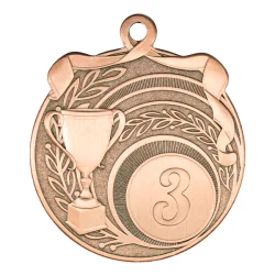 Медаль MZ 44-65/B 3 место (D-65 мм, D-25 мм, s-2,5 мм)