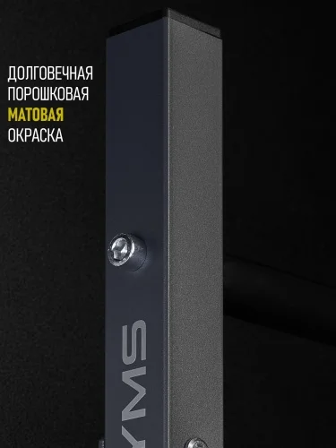 Реальное фото Шведская стенка 3-х составная графит ШСг-00012 от магазина Спортев