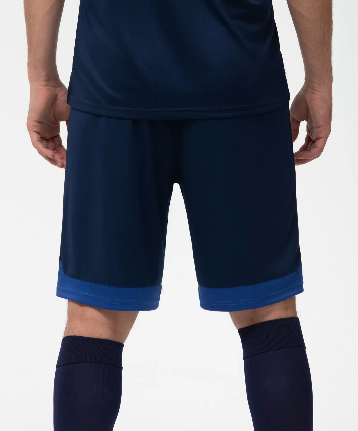 Реальное фото Шорты игровые DIVISION PerFormDRY Union Shorts, темно-синий/синий/белый Jögel от магазина Спортев