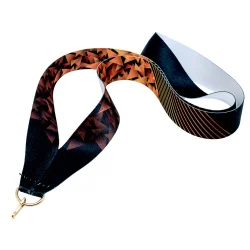 Лента для медали Шарли золото (1-сторонняя, 25 мм)