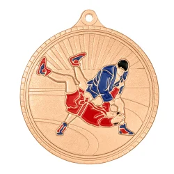 Медаль MZP 586-55/B самбо (D-55мм, s-2 мм)