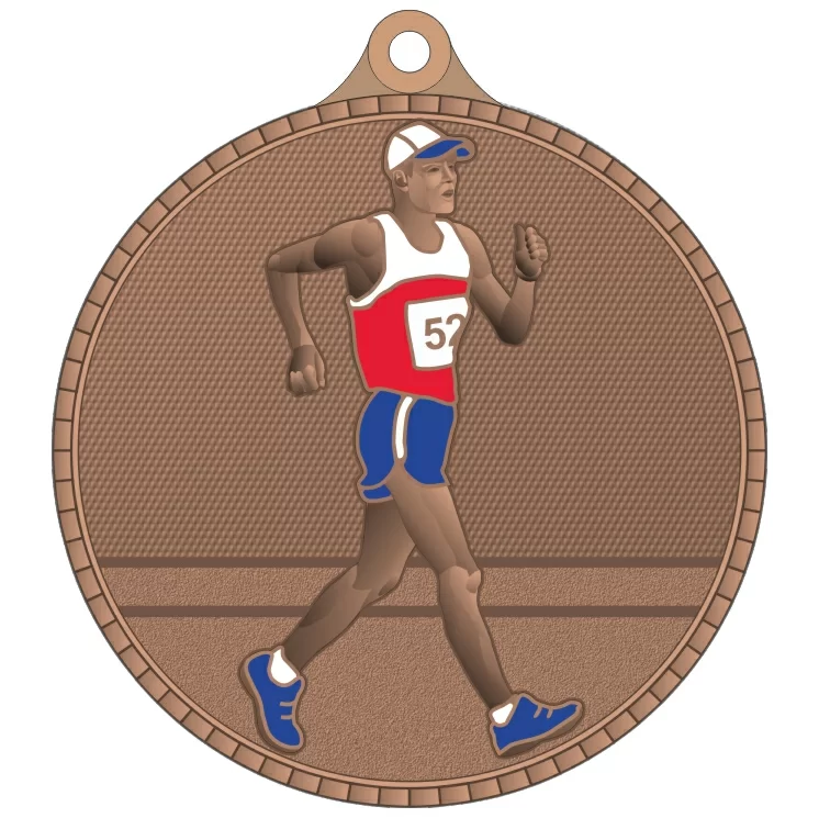 Реальное фото Медаль MZP 618-55/В спортивная ходьба (D-55мм, s-2 мм) от магазина СпортЕВ