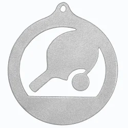 Медаль MZP 954-70/SM теннис настольный (D-70 мм, s-2 мм)
