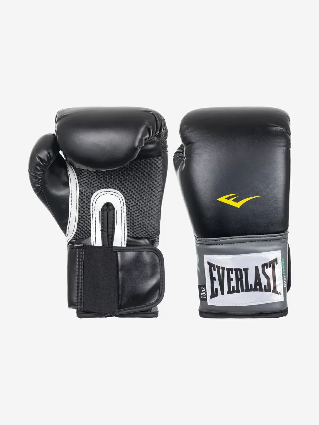 Реальное фото Перчатки боксерские Everlast Pro Style Anti-MB PU тренировочные черные 2310U/2312U/2314U от магазина СпортЕВ