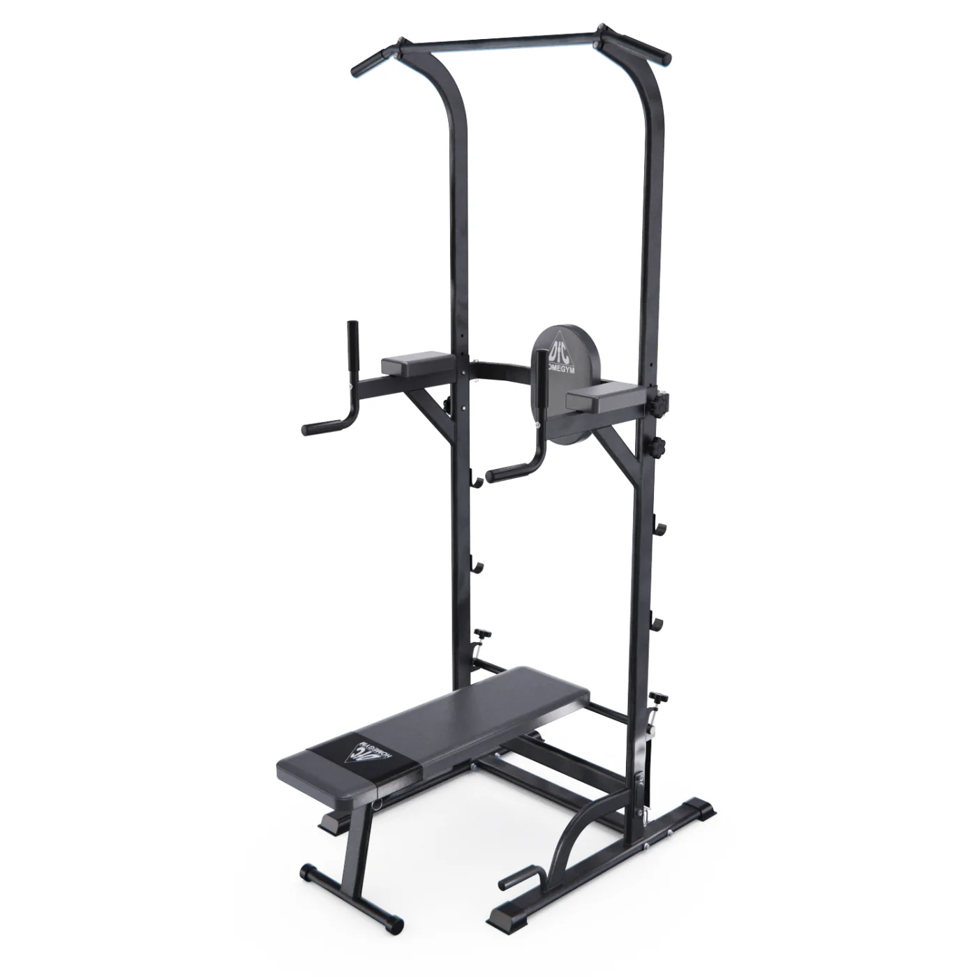 Реальное фото Турник-брусья со скамьей DFC Power Tower G005 от магазина Спортев