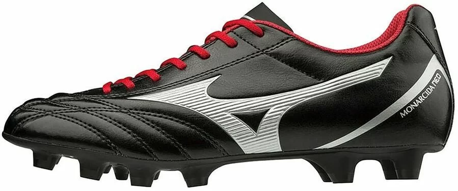 Реальное фото Бутсы Mizuno MONAR NEO SELECT FG черный P1GA1925-03 от магазина Спортев