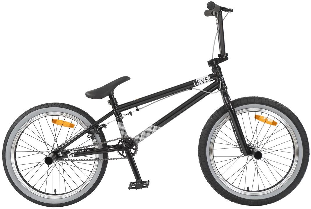 Реальное фото Велосипед BMX TechTeam Level 20" (2023) черный 40031 от магазина СпортЕВ