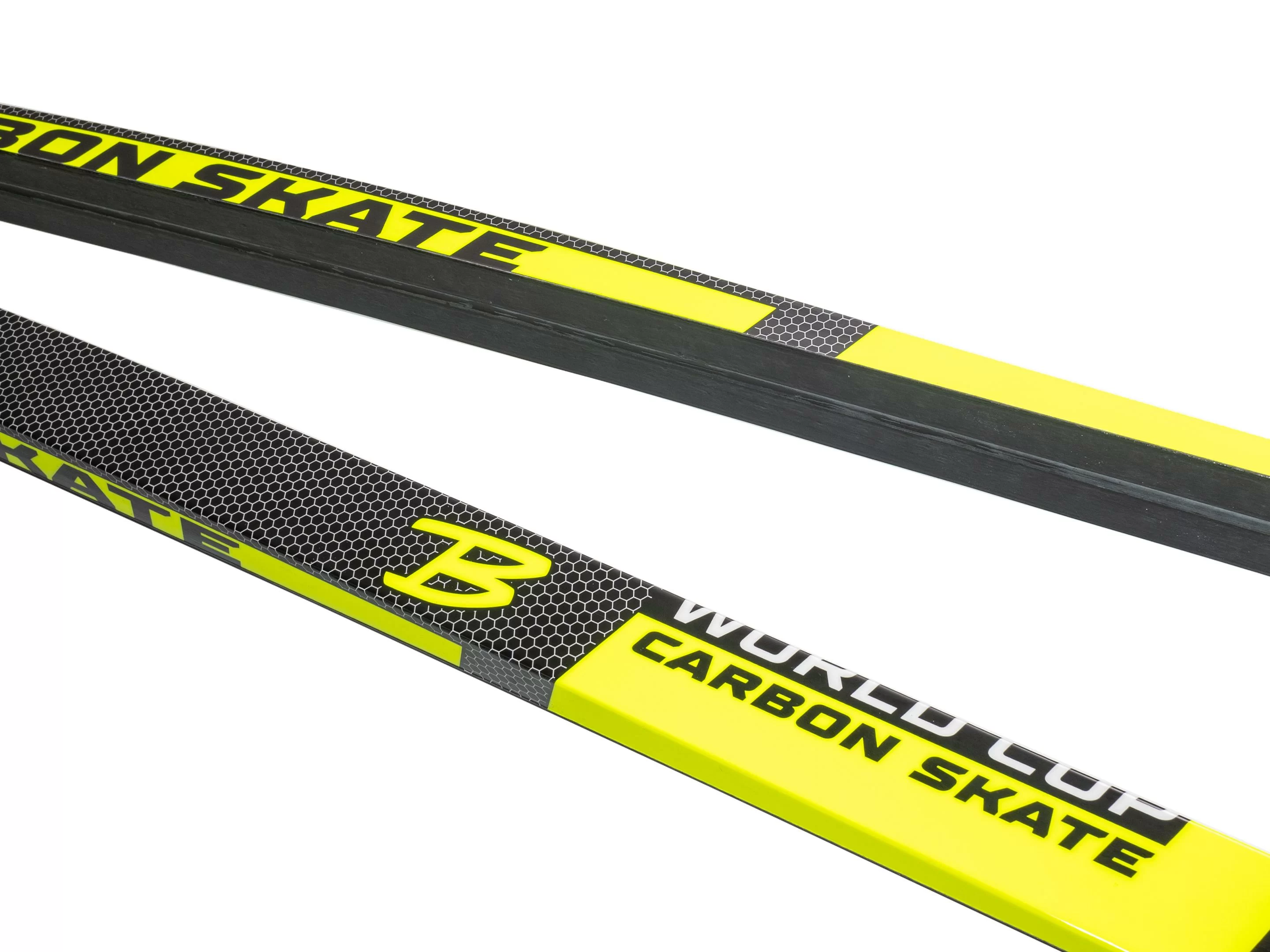 Беговые лыжи STC Brados Carbon Skate Yellow 2023 GT7200 Реальное фото Беговые лыжи STC Brados Carbon Skate Yellow 2023 GT7200 от магазина Спортев