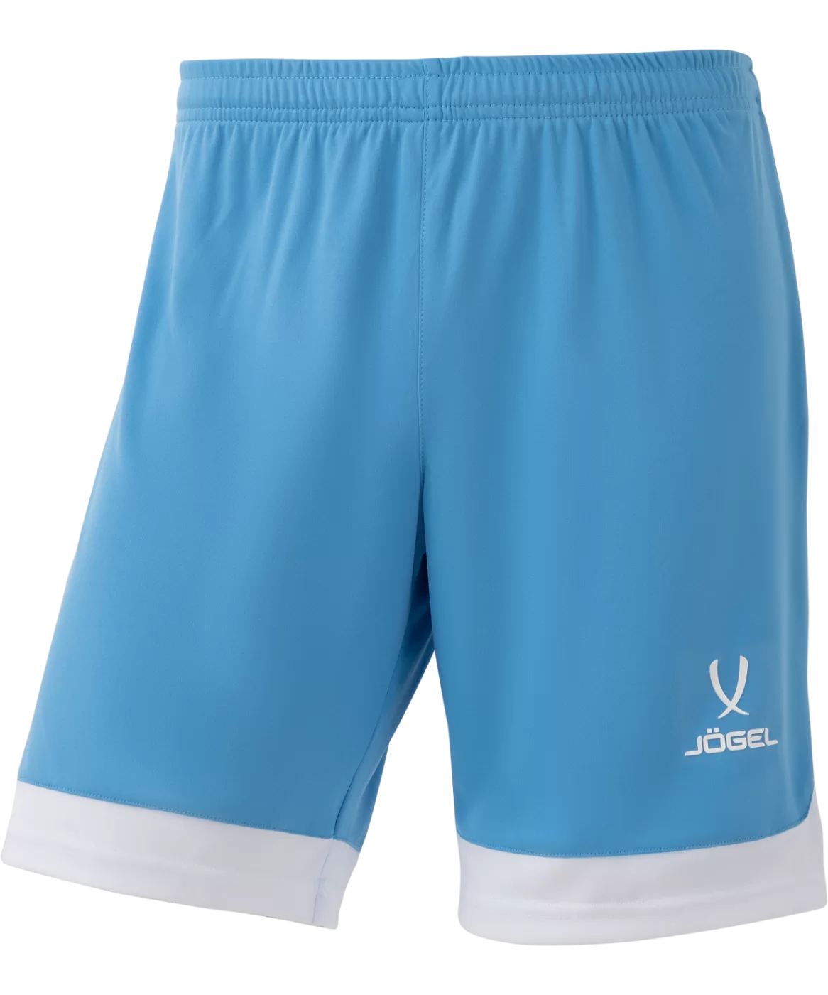 Реальное фото Шорты игровые JÖGEL DIVISION PerFormDRY Union Shorts, голубой/белый/белый от магазина Спортев