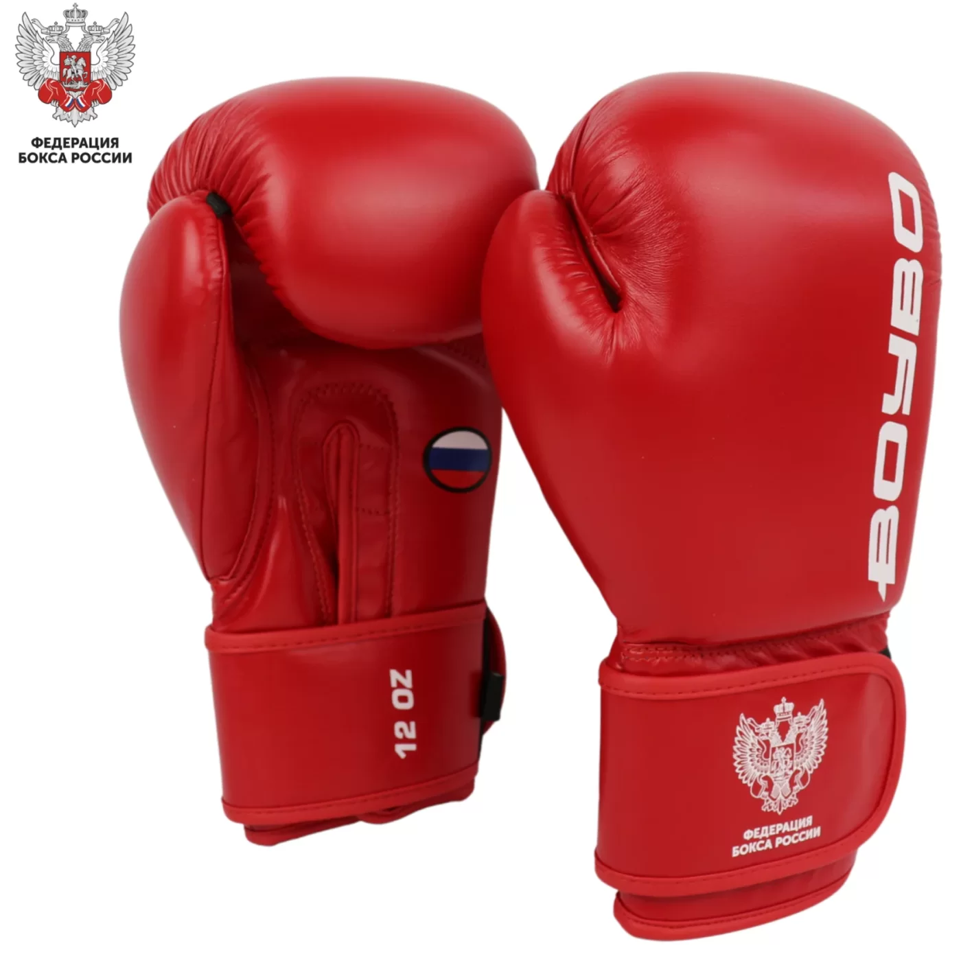 Реальное фото Перчатки боксерские BoyBo Titan одобрены ФРБ, красные IB-23 от магазина СпортЕВ