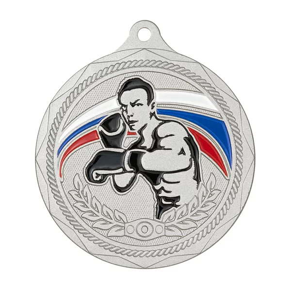 Реальное фото Медаль MZP 582-50/S бокс (D-50мм, s-2 мм) от магазина Спортев