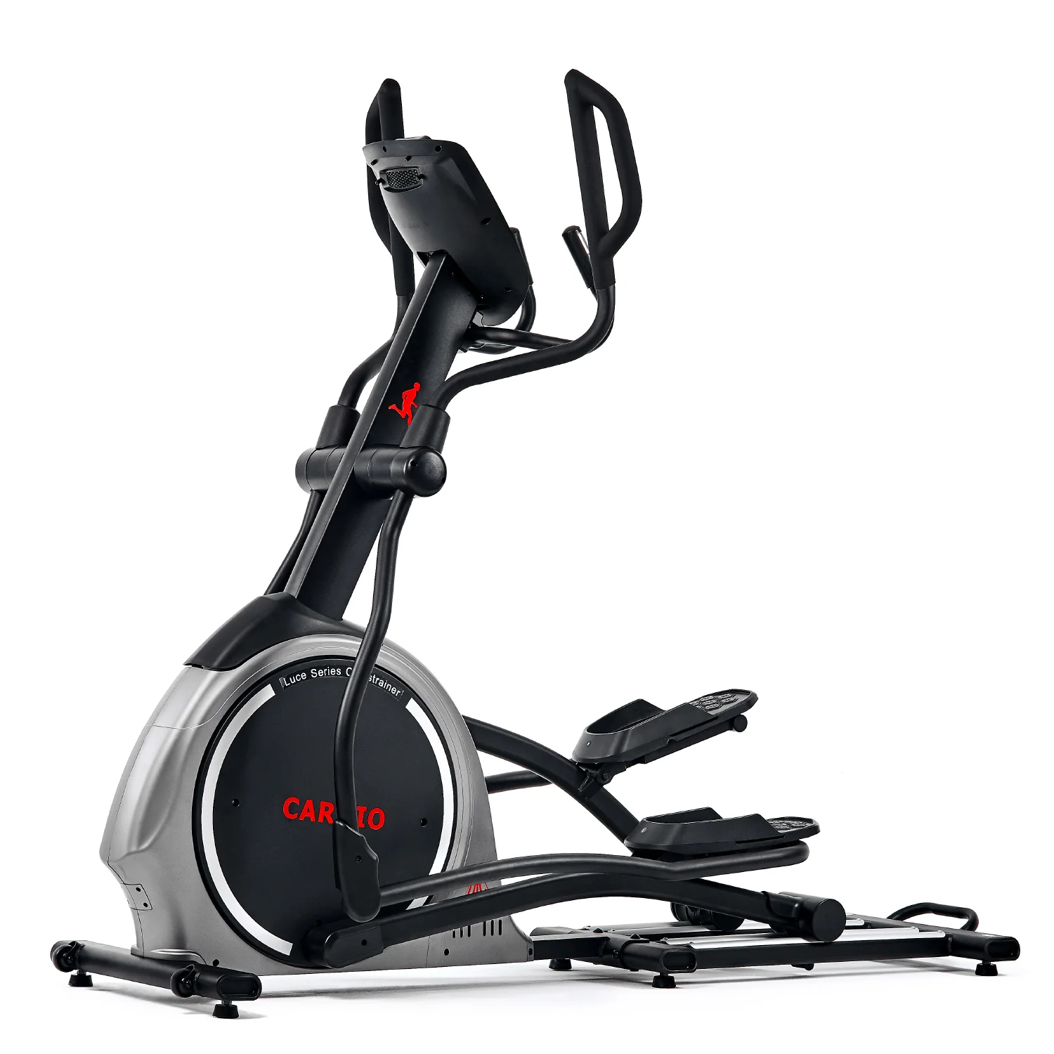 Реальное фото Эллиптический тренажер DFC E200 магн.эл.привод от магазина Спортев