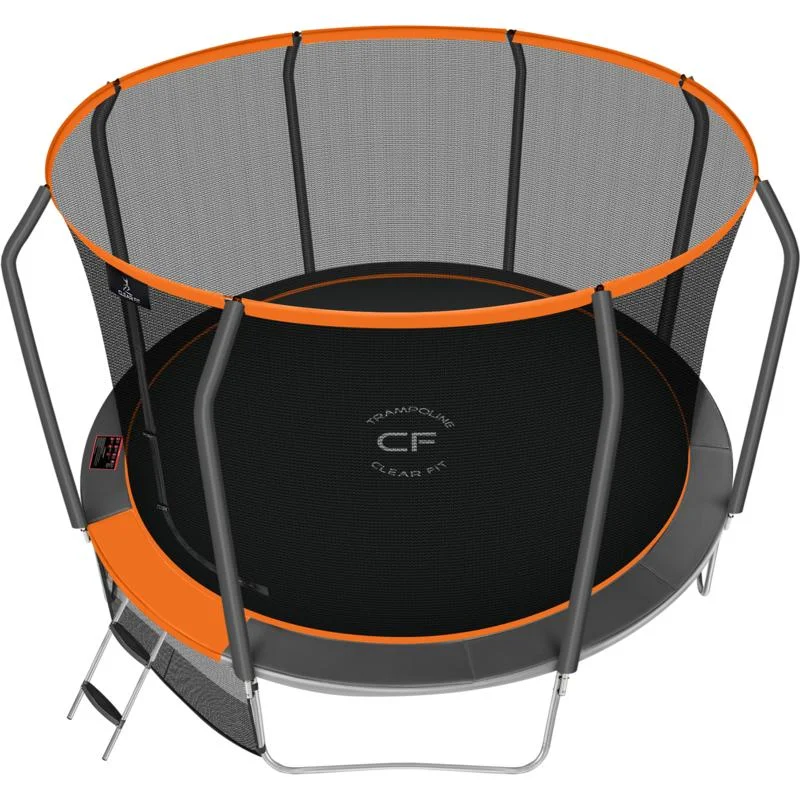 Реальное фото Каркасный батут Clear Fit OrangeHop 14Ft от магазина Спортев