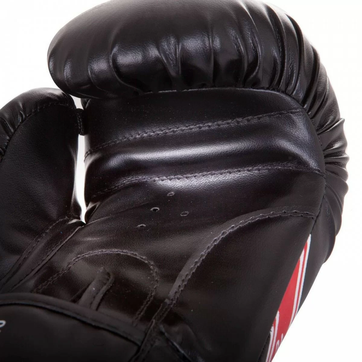 Реальное фото Перчатки боксерские Roomaif RBG-110 Dyex черные от магазина СпортЕВ