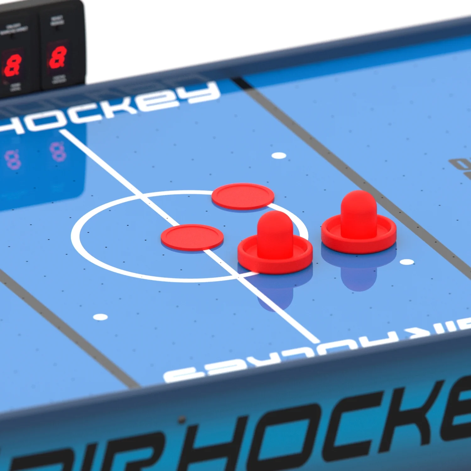 Реальное фото Игровой стол - аэрохоккей DFC ZONE 48" AT-120 от магазина Спортев