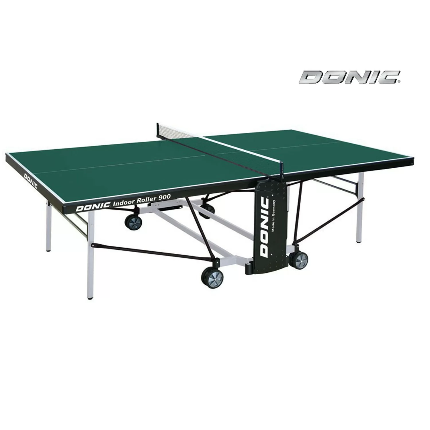 Реальное фото Теннисный стол DONIC INDOOR ROLLER 900 GREEN 230289-G от магазина СпортЕВ