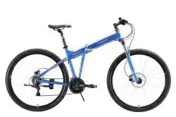 Велосипед Stark Cobra 29.2 HD (2023) синий/серебристый/черный