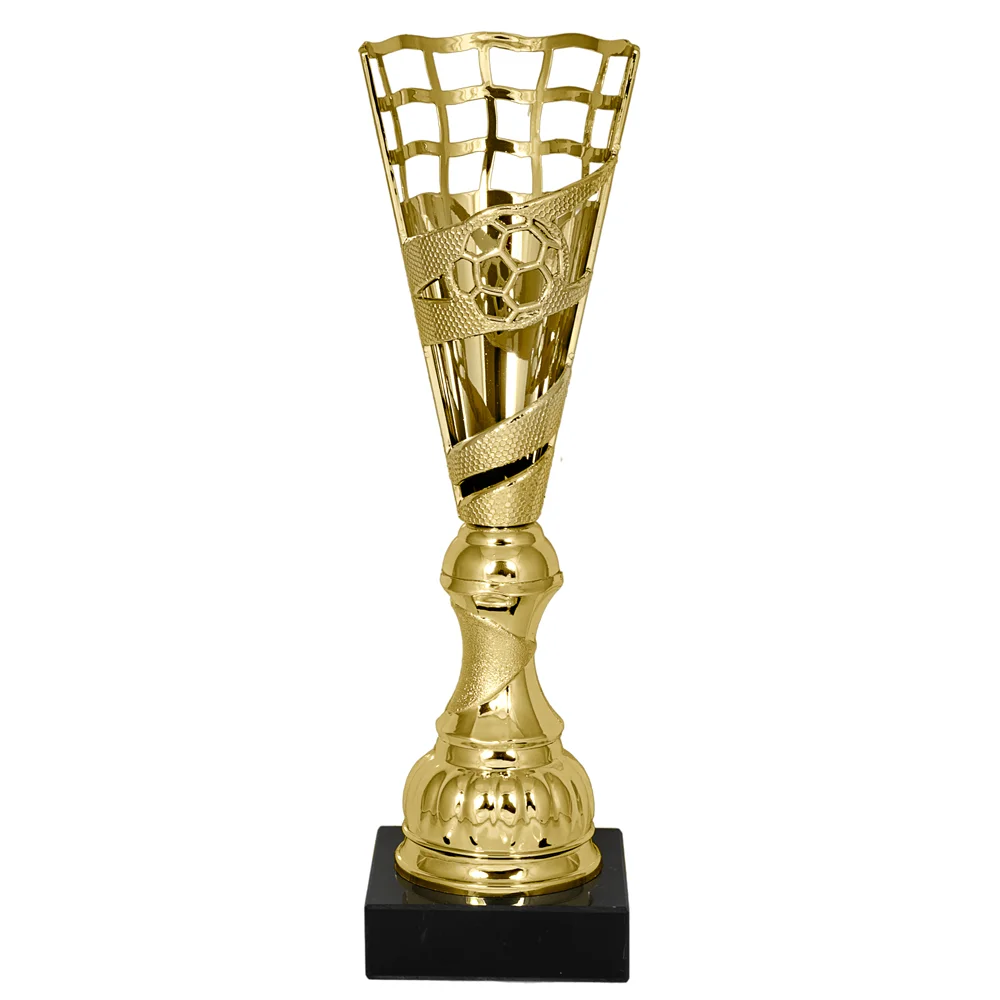 Реальное фото Кубок KB 9051 B футбол (H- 23см) от магазина Спортев